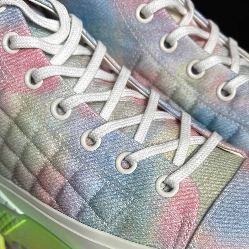 🫧CHANEL🫧🌈⭐️HOST PICK⭐️📣📣Pastel High-Top Sneakers 38.5 - Picture 12 of 14
